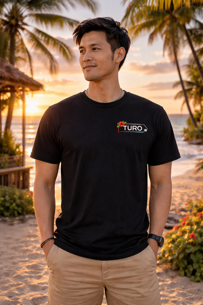 Turo Host Tee & Hoodie — Hustle Host Profit Graphic | Aloha Hawaii Edition