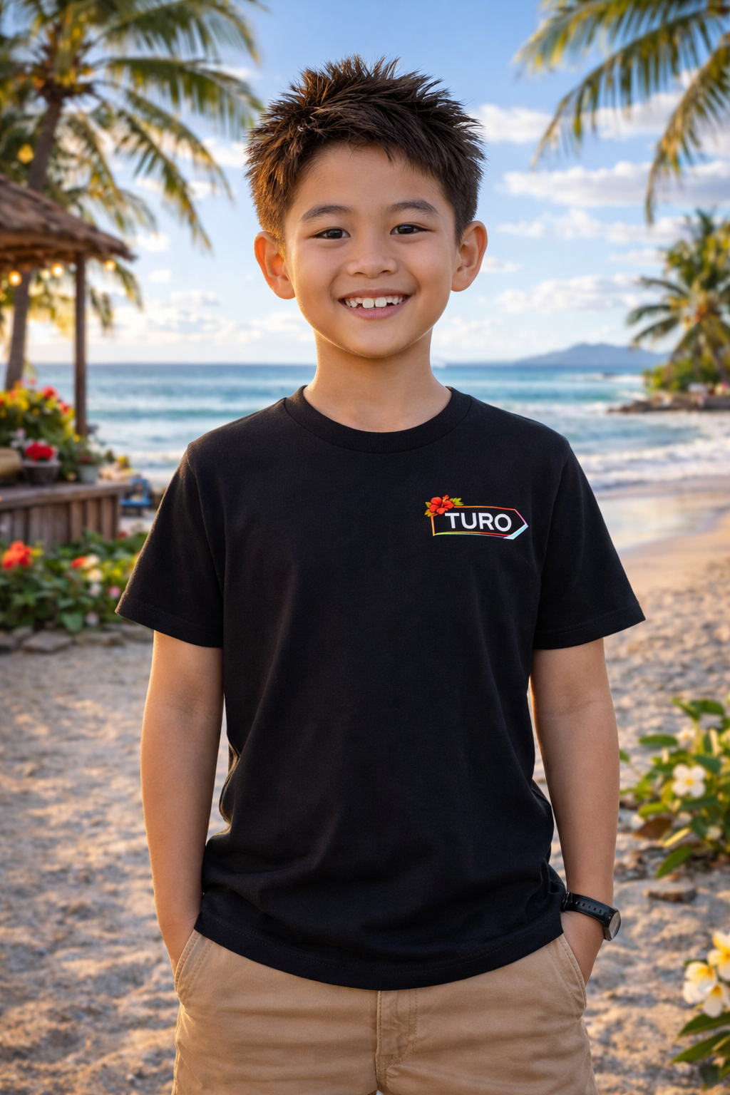 Turo Host Tee & Hoodie — Hustle Host Profit Graphic | Aloha Hawaii Edition